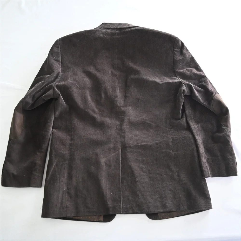 Chaps Ralph‎ Lauren 44L Brown Corduroy Mens Blazer Suit Jacket Sport Coat